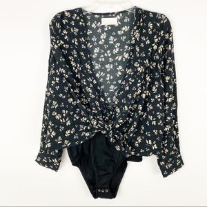 Capulet floral tie waist Daria bodysuit